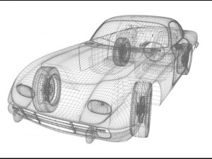 lamborghini 350 gt 3D Model