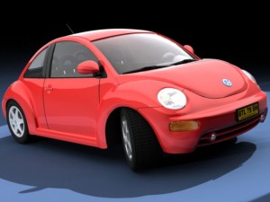 beetle - volkswagen 3D Модель