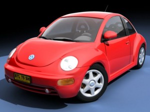 beetle - volkswagen 3D Model
