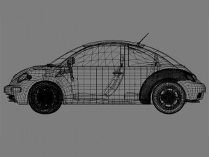 beetle - volkswagen 3D Model