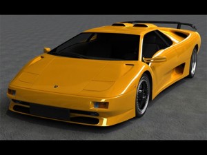 lamborghini diablo sv 3Dモデル