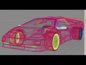 lamborghini diablo sv 3Dモデル