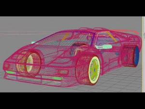 lamborghini diablo sv 3D Model