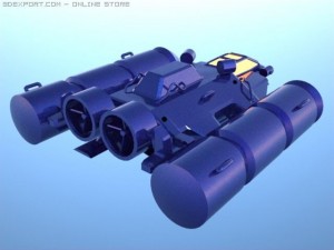 underwater vehicle Modelo 3D