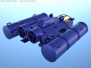 underwater vehicle 3D Model