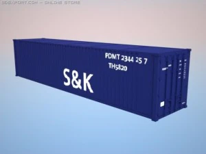 контейнер 3D Модель