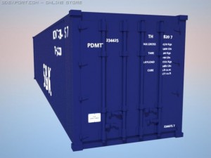 container 3D Model