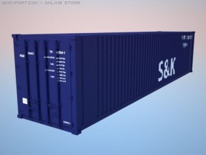 container 3D Model
