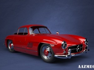 mercedesbenz 1954 300sl Modelo 3D