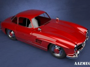 mercedesbenz 1954 300sl 3D Model