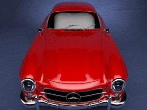 mercedesbenz 1954 300sl 3D 모델