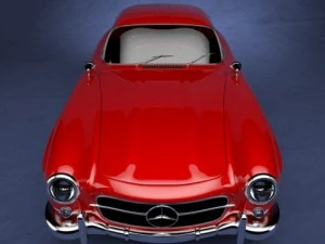 mercedesbenz 1954 300sl 3D Model