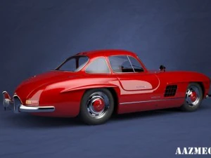 mercedesbenz 1954 300sl 3D Model