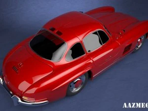 mercedesbenz 1954 300sl 3D Model