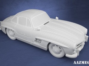 mercedesbenz 1954 300sl 3D 모델