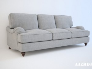 baker bishop sofa 3D Model