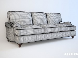 baker bishop sofa 3D 모델