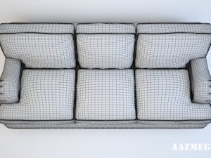 baker bishop sofa 3D 모델