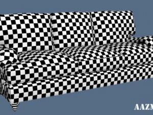 baker bishop sofa 3D 모델