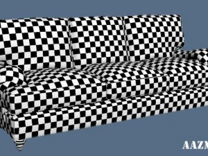 baker bishop sofa 3D Model