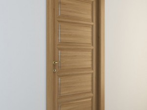 door romagnoli new classic nw5blby Modelo 3D