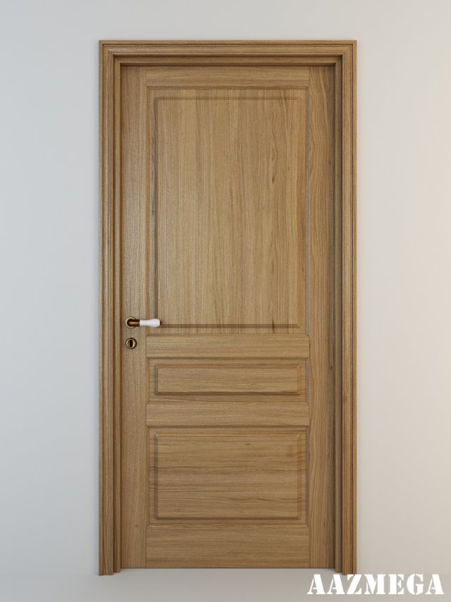 door romagnoli new classic nw3b 3D 模型 .c4d .max .obj .3ds .fbx .stl .blend 