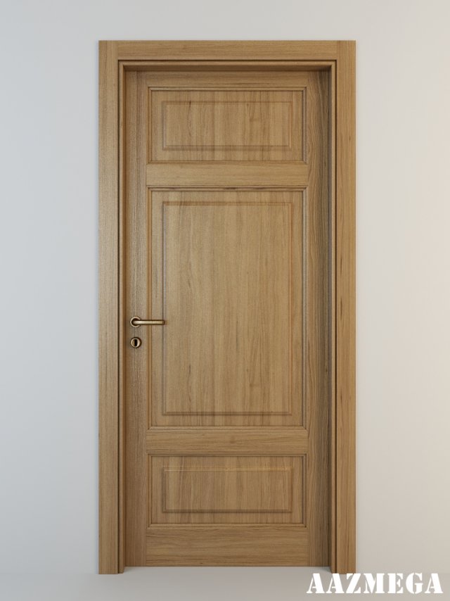 door romagnoli new classic nw3bl 3D Модель .c4d .max .obj .3ds .fbx .stl .blend 