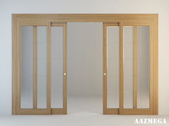 door romagnoli new classic nw1vtr4 Modello 3D .c4d .max .obj .3ds .fbx .stl .blend 
