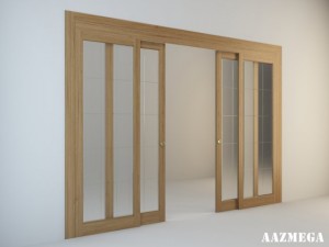 door romagnoli new classic nw1vtr4 Modello 3D