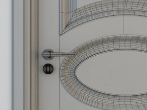 door romagnoli dalia dl3bcc 3D Model