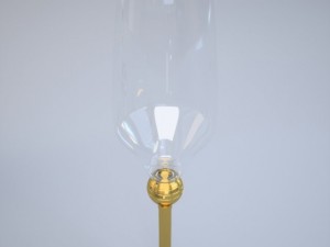 zepter champagne glass Modèle 3D