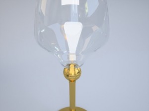 zepter red wine glass 3D 模型