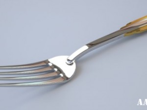 zepter table fork Model 3D
