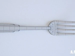 zepter table fork 3D Model
