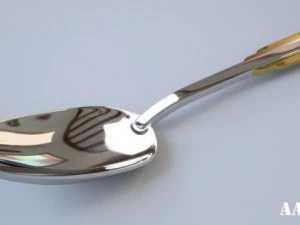 젭터 테이블스푼 3D 모델