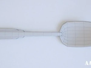 젭터 테이블스푼 3D 모델