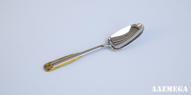 zepter tea spoon 3Dモデル .c4d .max .obj .3ds .fbx .stl .blend 