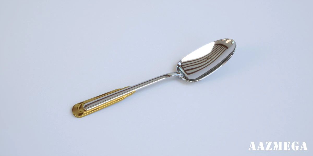 zepter tea spoon 3D Model .c4d .max .obj .3ds .fbx .stl .blend 
