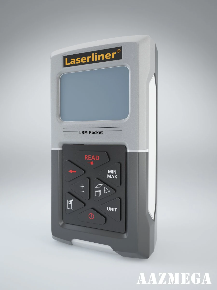 laserliner lrmpocket 40 3D Model .c4d .max .obj .3ds .fbx .stl .blend 