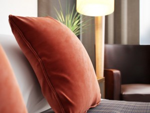 bed with pillows 3D 模型