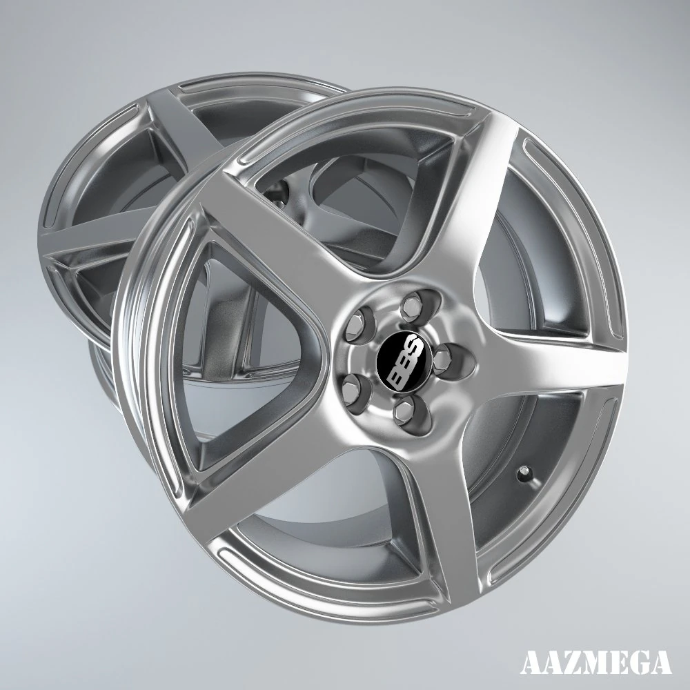 rim bbs rd19 3D Model .c4d .max .obj .3ds .fbx .stl .blend