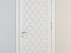 door romagnoli trapunti fl1tpt white 3D Model