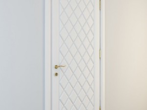 door romagnoli trapunti fl1tpt white Model 3D