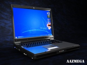 sager m17 notebook Model 3D
