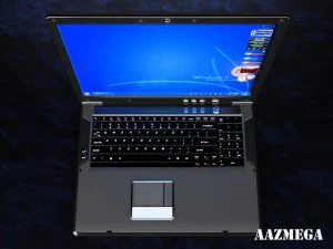 notebook sager m17 Modelo 3D