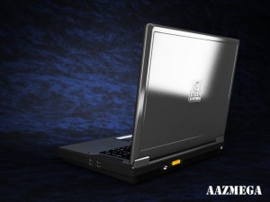 sager m17 notebook Model 3D