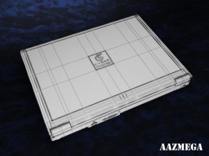 sager m17 notebook Model 3D