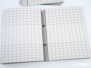 restaurant menu 3D 模型