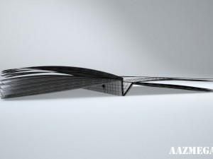 restaurant menu 3D 模型