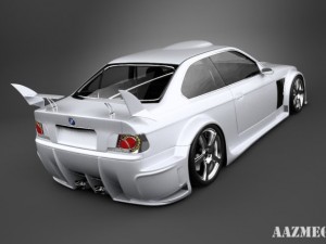 bmw e36 shark tuning Modèle 3D
